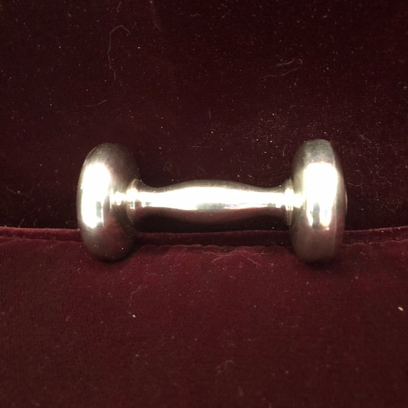 50 year-old sterling baby rattle - Picture 4 of 5